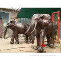 bronze african animal statues elephant sculpture